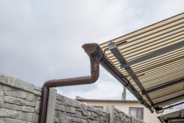 Plastic Downspout Installation in Clearwater