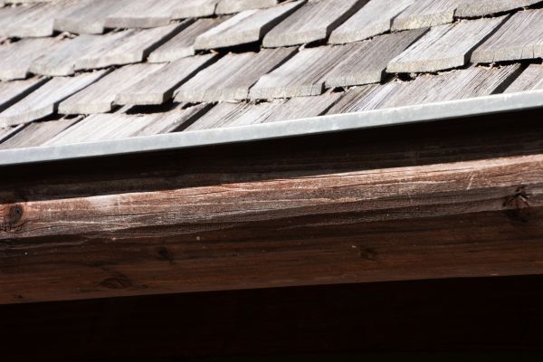 Wood Rain Gutter Installation in Clearwater